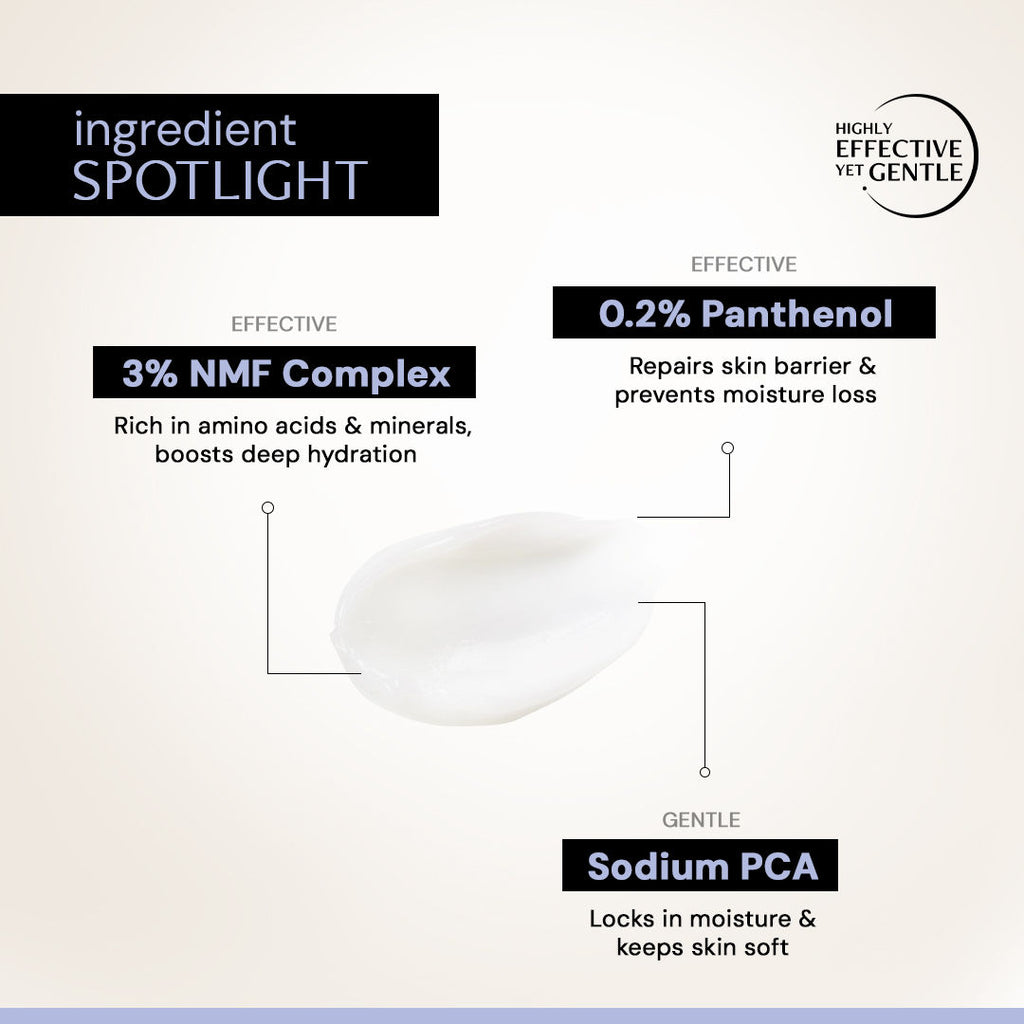 Oil-Free Moisturizer, Lightweight, Non-Sticky, 72H Hydration