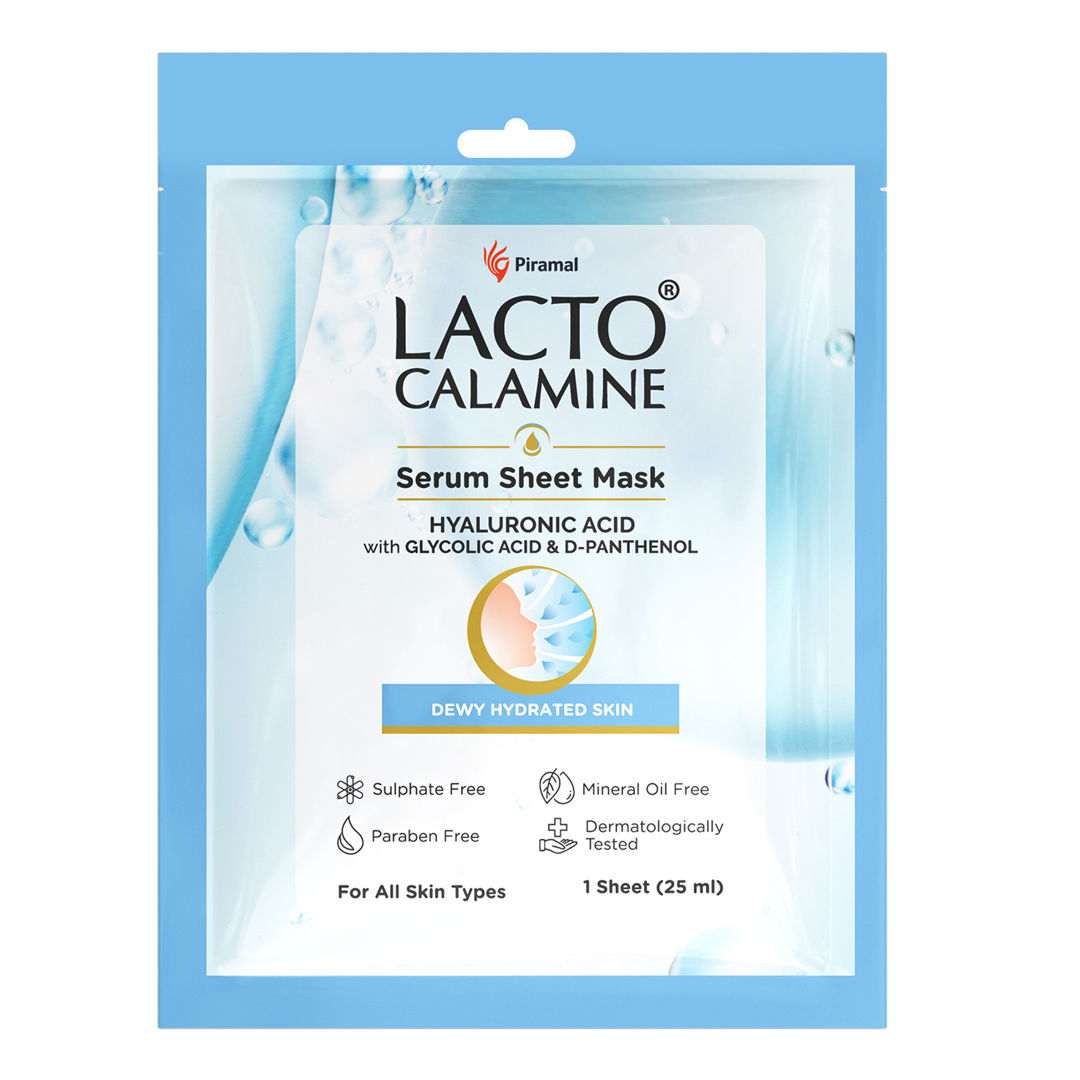Hyaluronic Acid Face Serum Sheet Mask for Intense Hydration Refreshing Plumpy & Dewy Skin