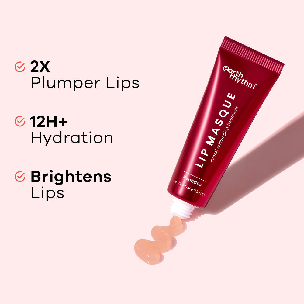 Lip Masque With Peptide, Overnight Damage Repair Mask and Seals Hydration