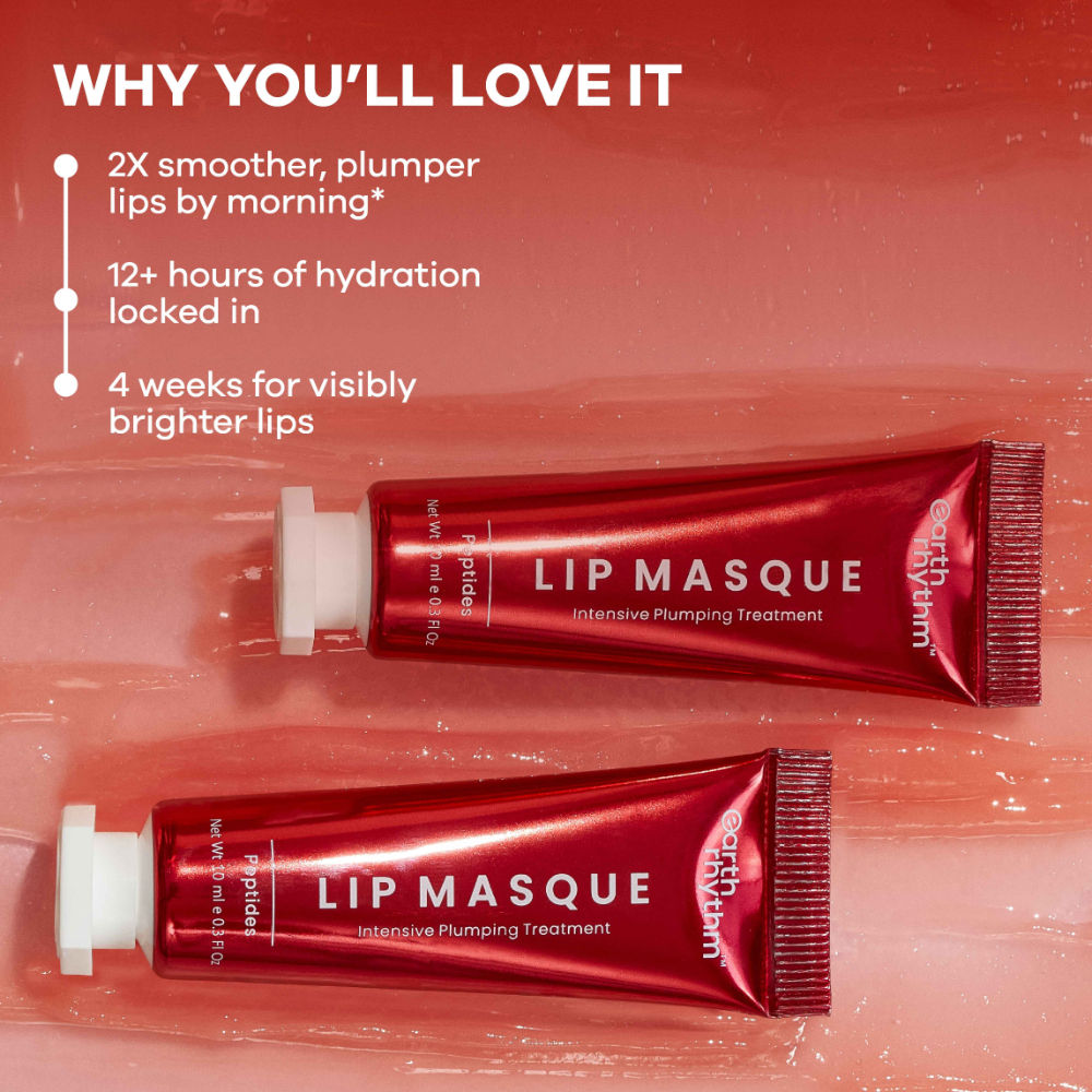Lip Masque With Peptide, Overnight Damage Repair Mask and Seals Hydration