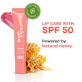 Honey Lip Balm Spf 50 Brightens Lips With Propolis, Peptides & Kojic Acid