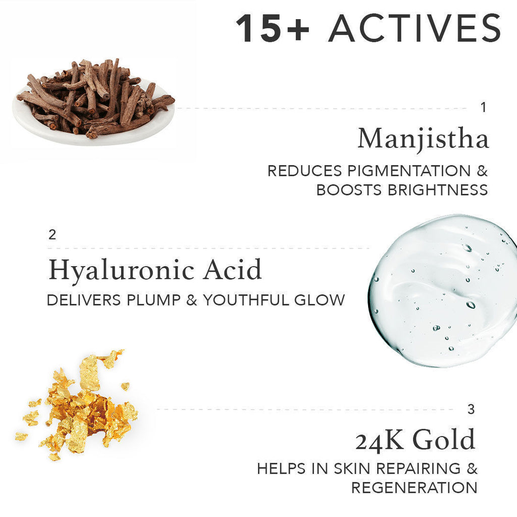 Radiance 24k Gold Hydrating & Brightening Face Gel Serum