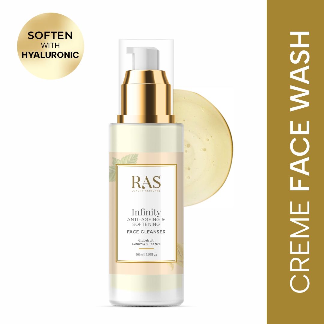 Infinity Anti Ageing Creme Face Wash Cleanser - 50ml