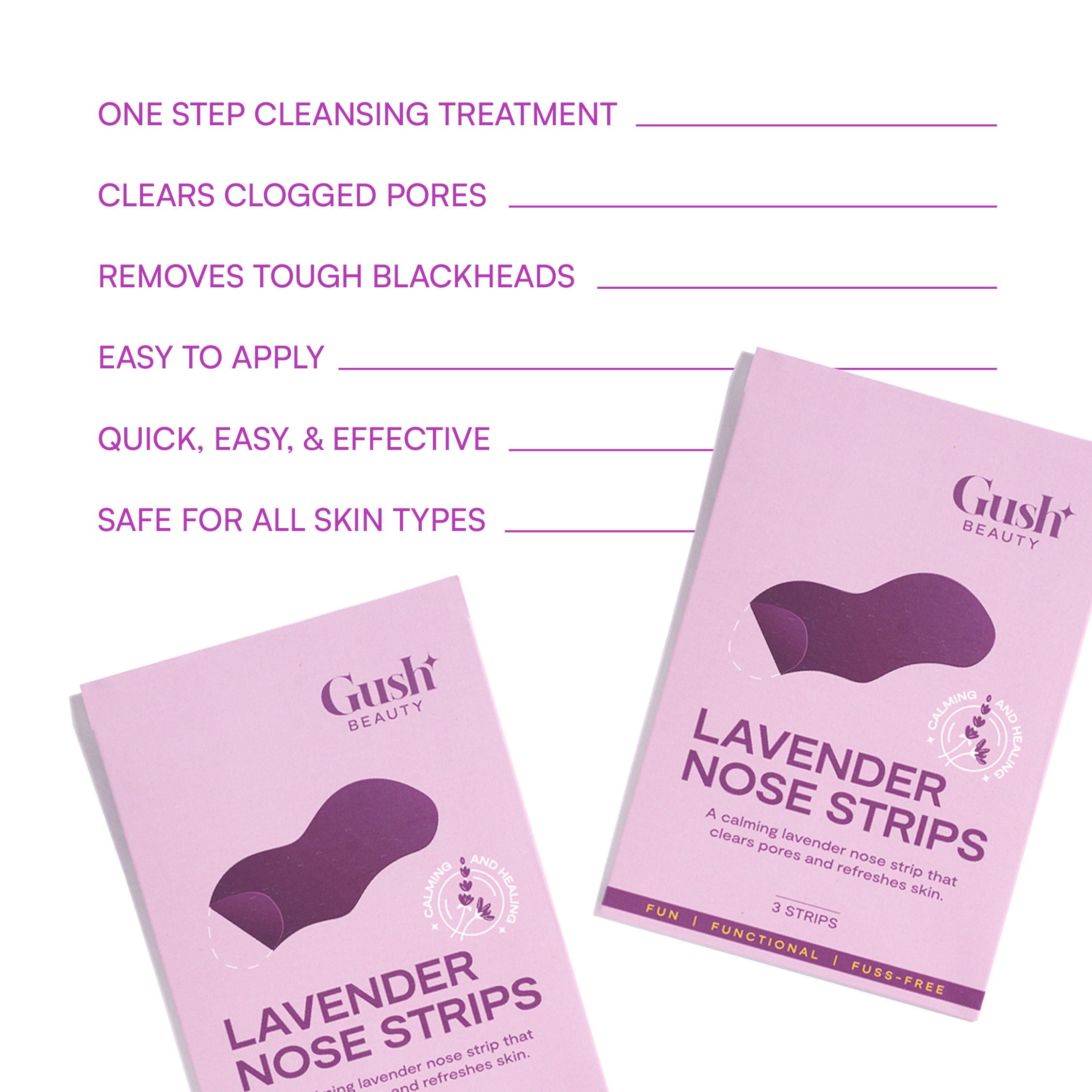 Nose Pore Patches - Lavender