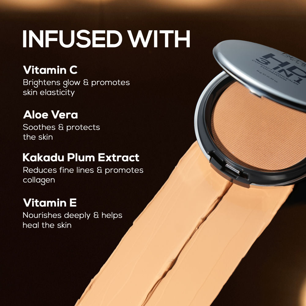 Pro HD 3-IN-1 Compact Works as Concealer, Foundation & Powder With SPF 20