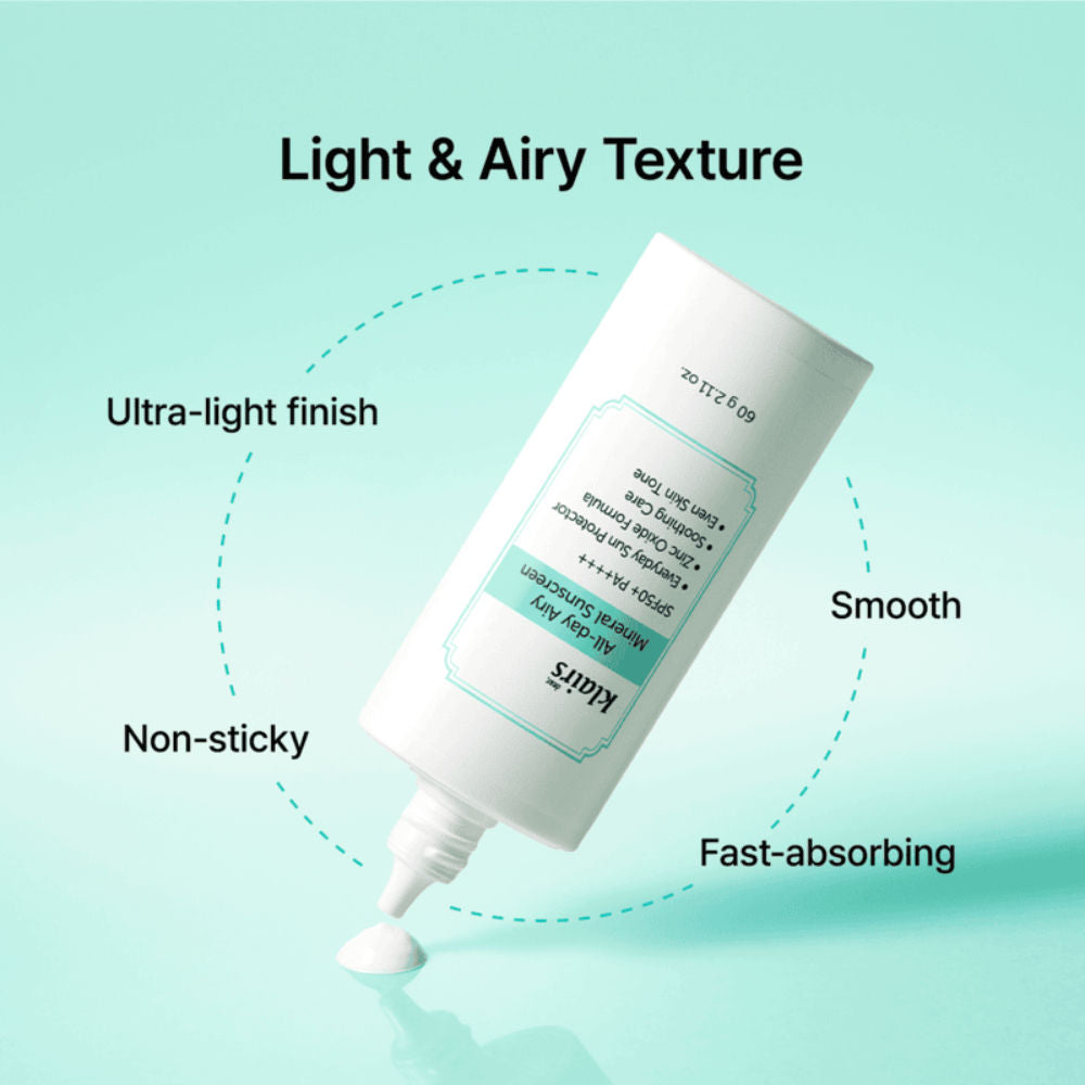 All-Day Airy Mineral Sunscreen SPF50+ PA++++