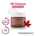 Maple Energy Infusing Cream, Wrinkle Care Korean Cream with 3 Peptides For Glowing Skin