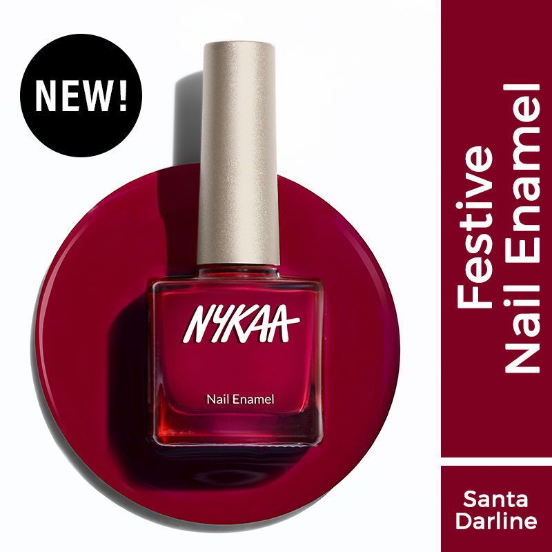 Nykaa Creme Nail Enamel - Santa Darlin' 455