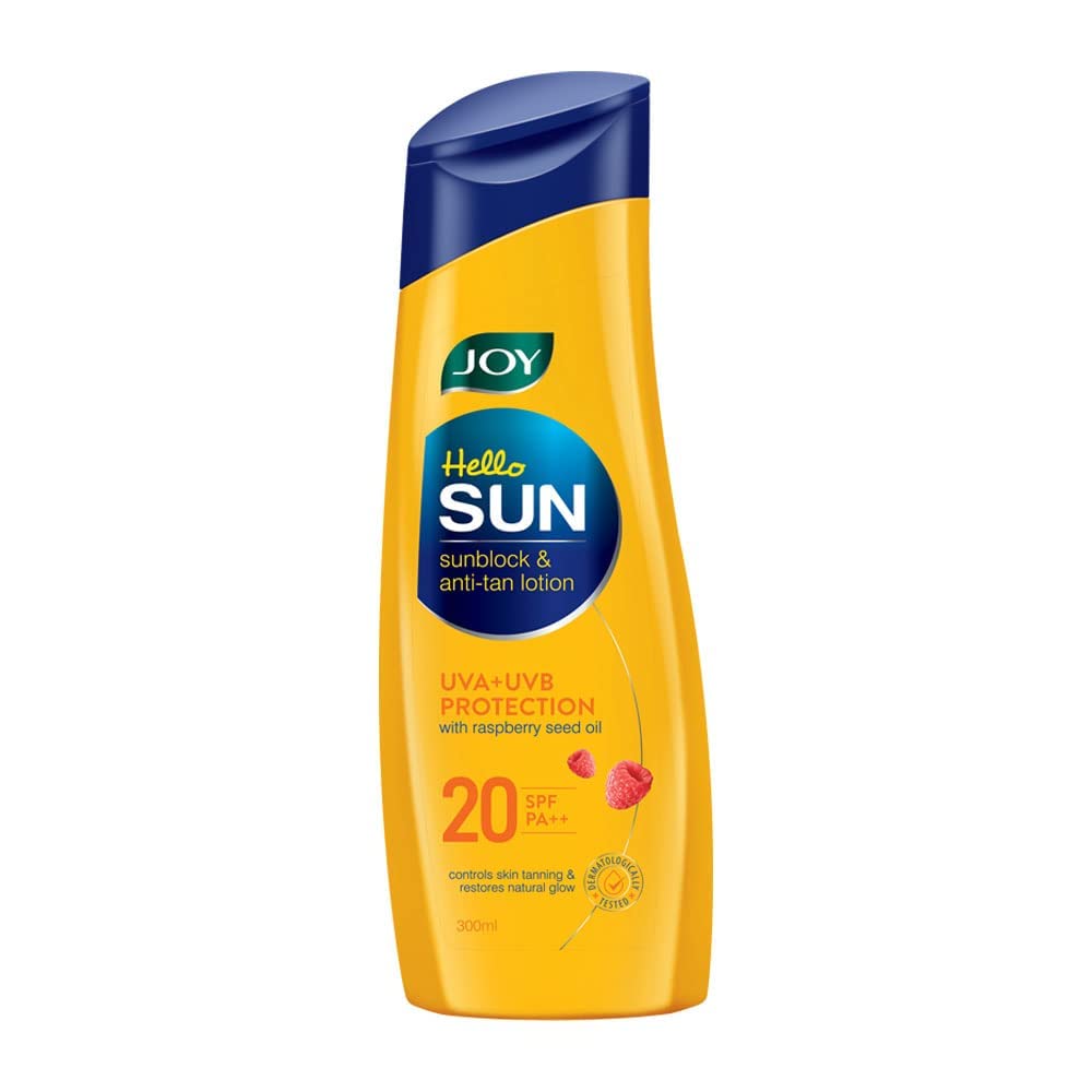 Hello Sun Body Sunscreen Lotion SPF 20 PA++ For Tan Control & Body Moisturization