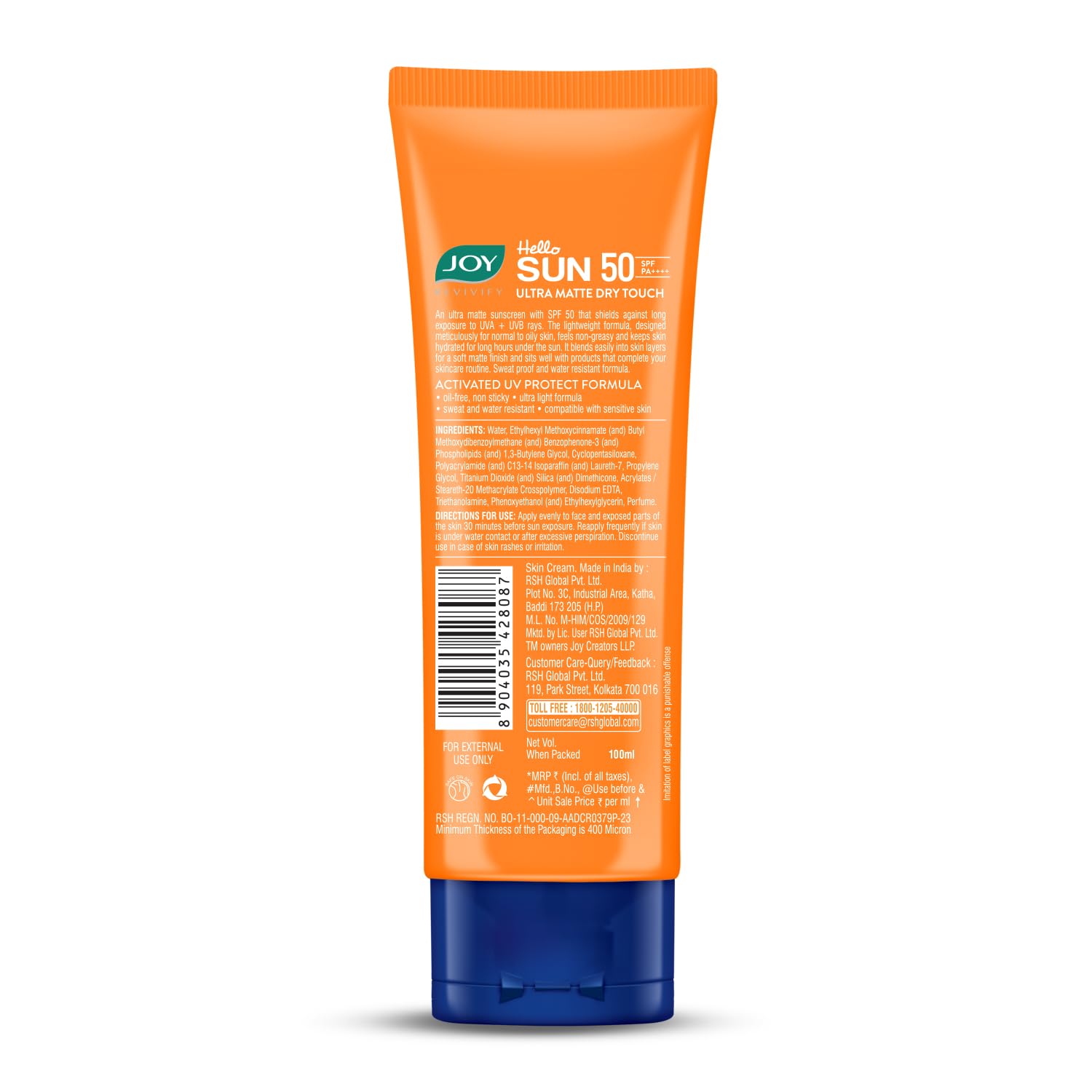 Revivify Hello Sun Ultra Matte Dry Touch SPF 50 PA++++