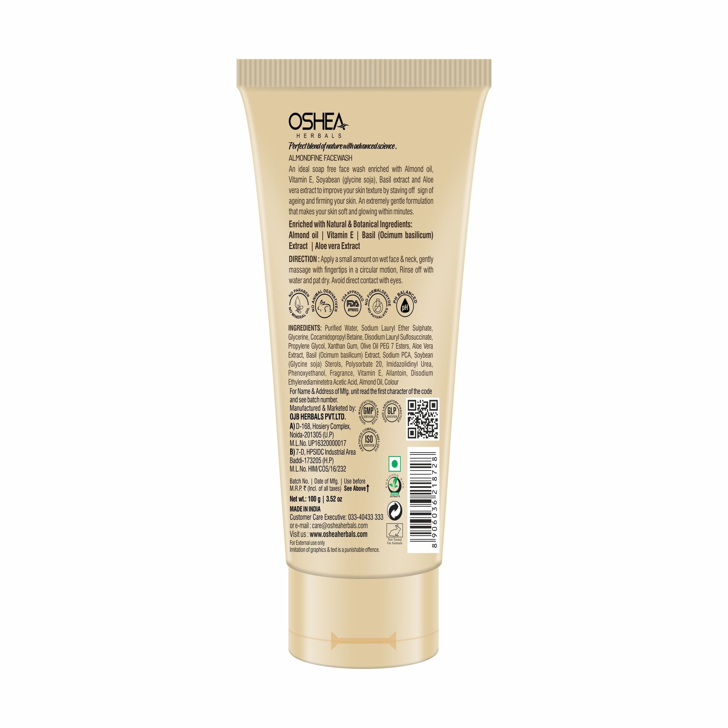 Almondfine Anti Agening Face Wash