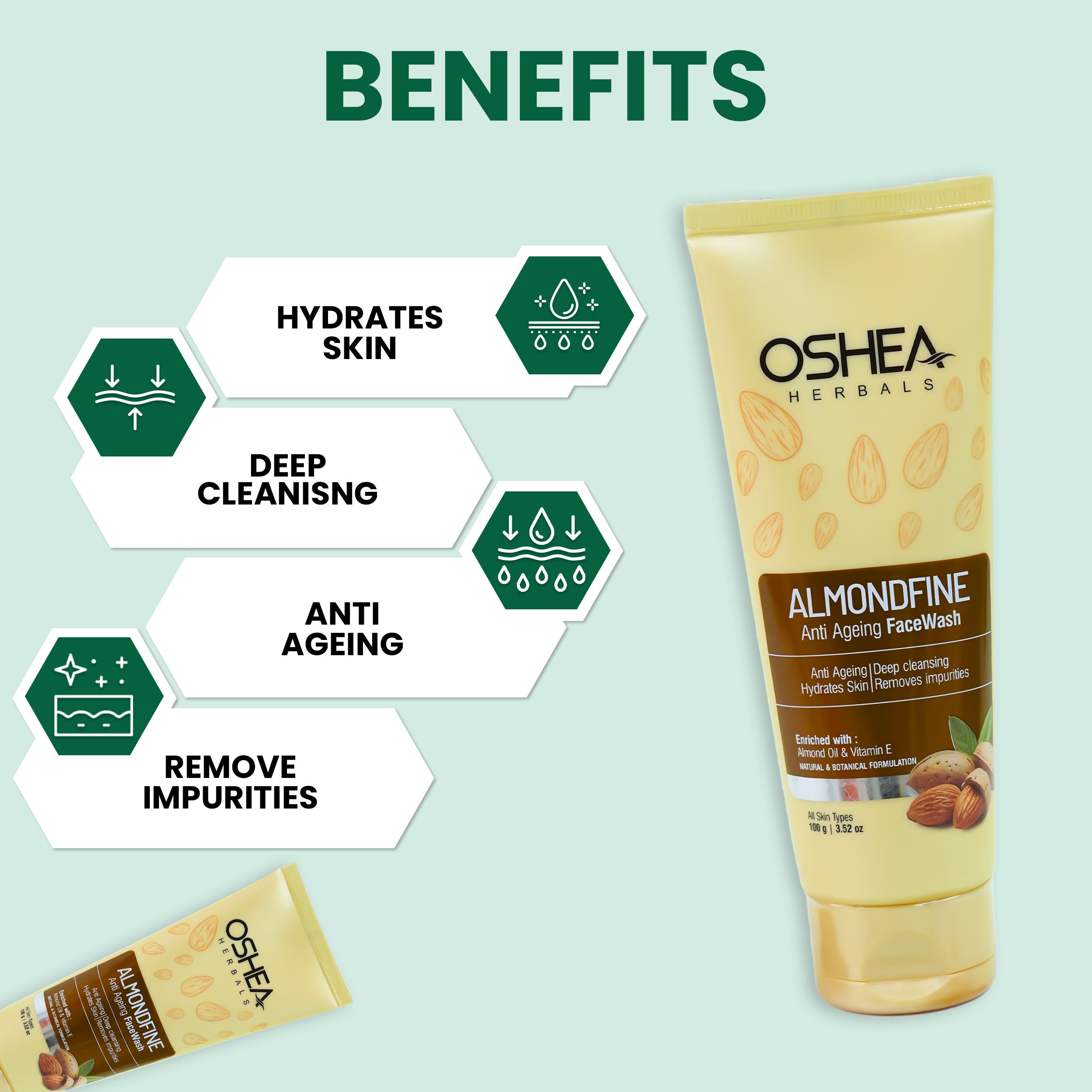 Almondfine Anti Agening Face Wash
