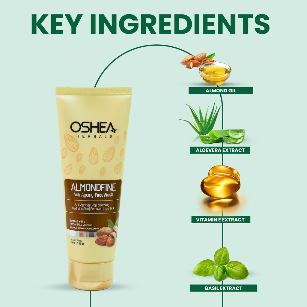 Almondfine Anti Agening Face Wash