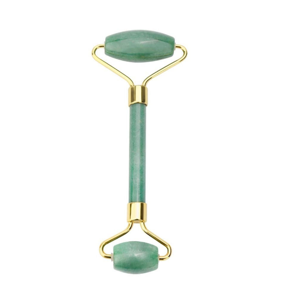 Pure Jade Green Adventurine Roller For Face