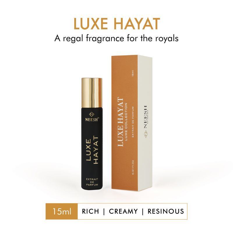 Luxe Hayat Extrait De Parfum – Earthy Rose Oud Perfume for Men
