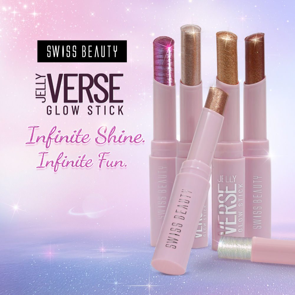 Jelly Verse Glow Eyeshadow Stick , Rich Color Payoff, Crease-Proof