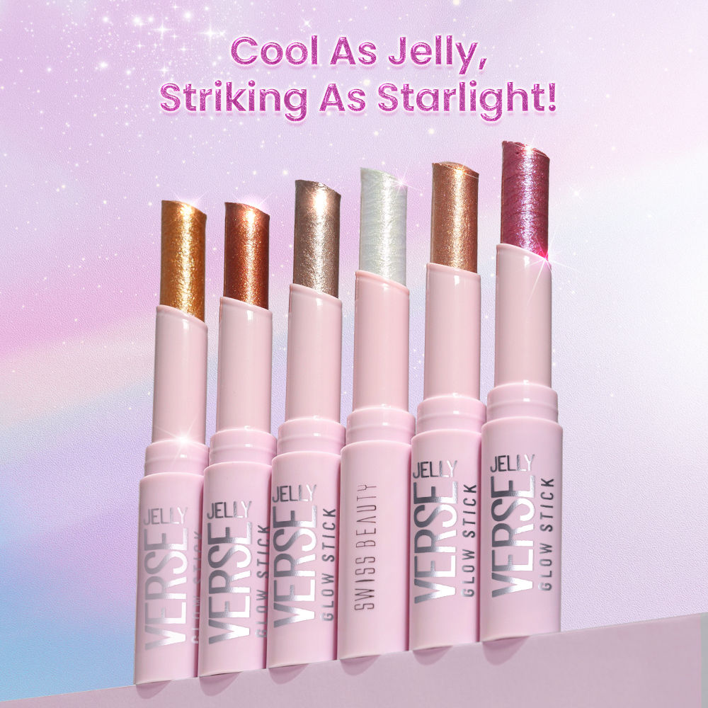 Jelly Verse Glow Eyeshadow Stick , Rich Color Payoff, Crease-Proof