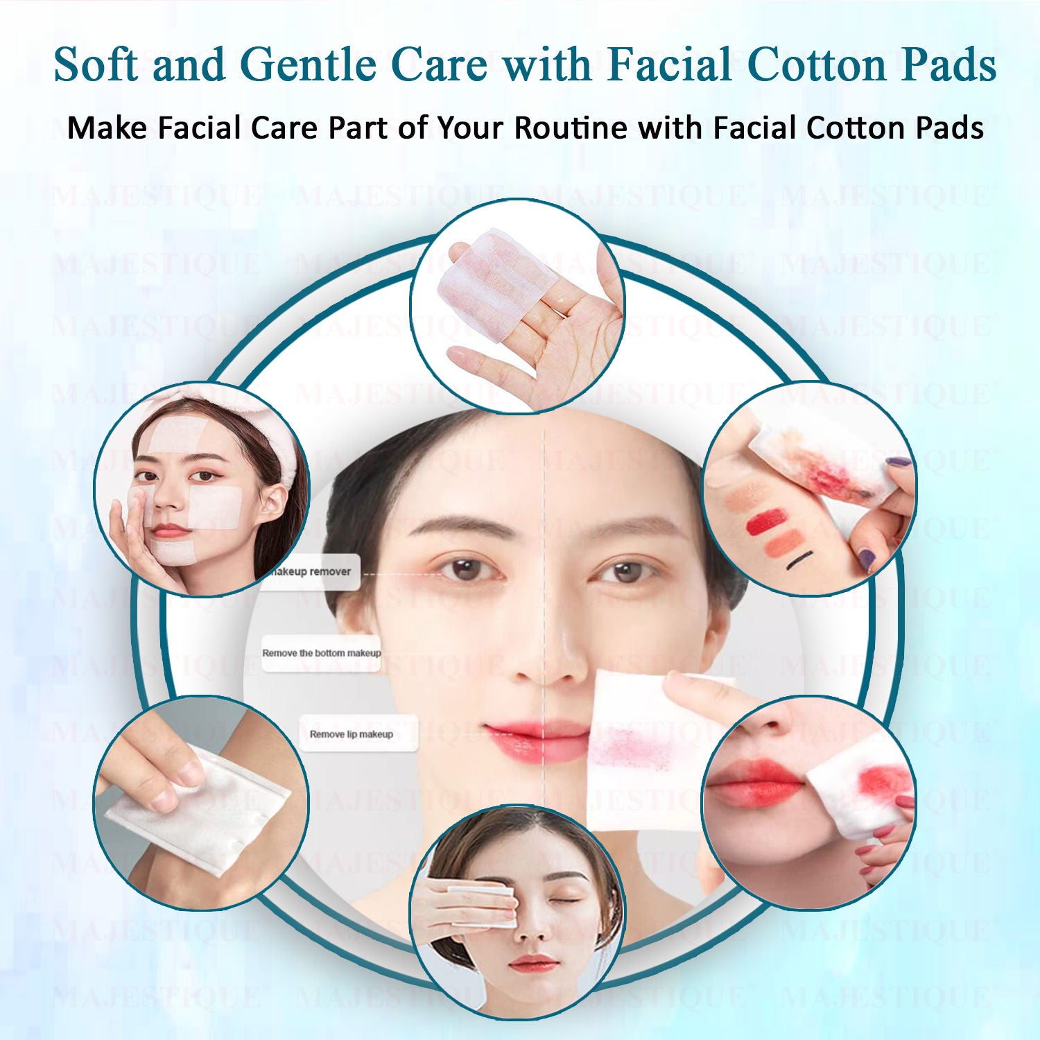 Makeup Removing Cotton Cleansing Tissues