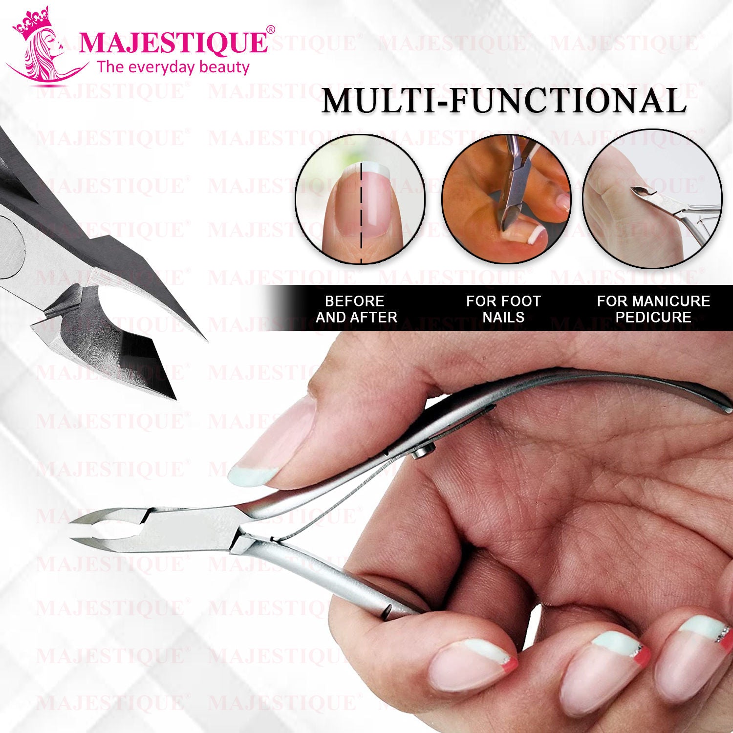 Professional Cuticle Nippers - Precision Surgical-Grade Steel for Men, Women and Girls