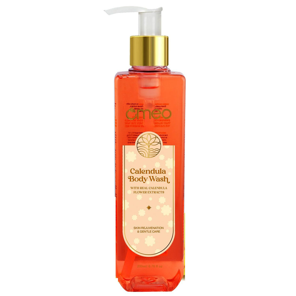 Calendula Body Wash Skin Friendly Ph, Gentle Cleansing, Soft Nourshing Body Wash