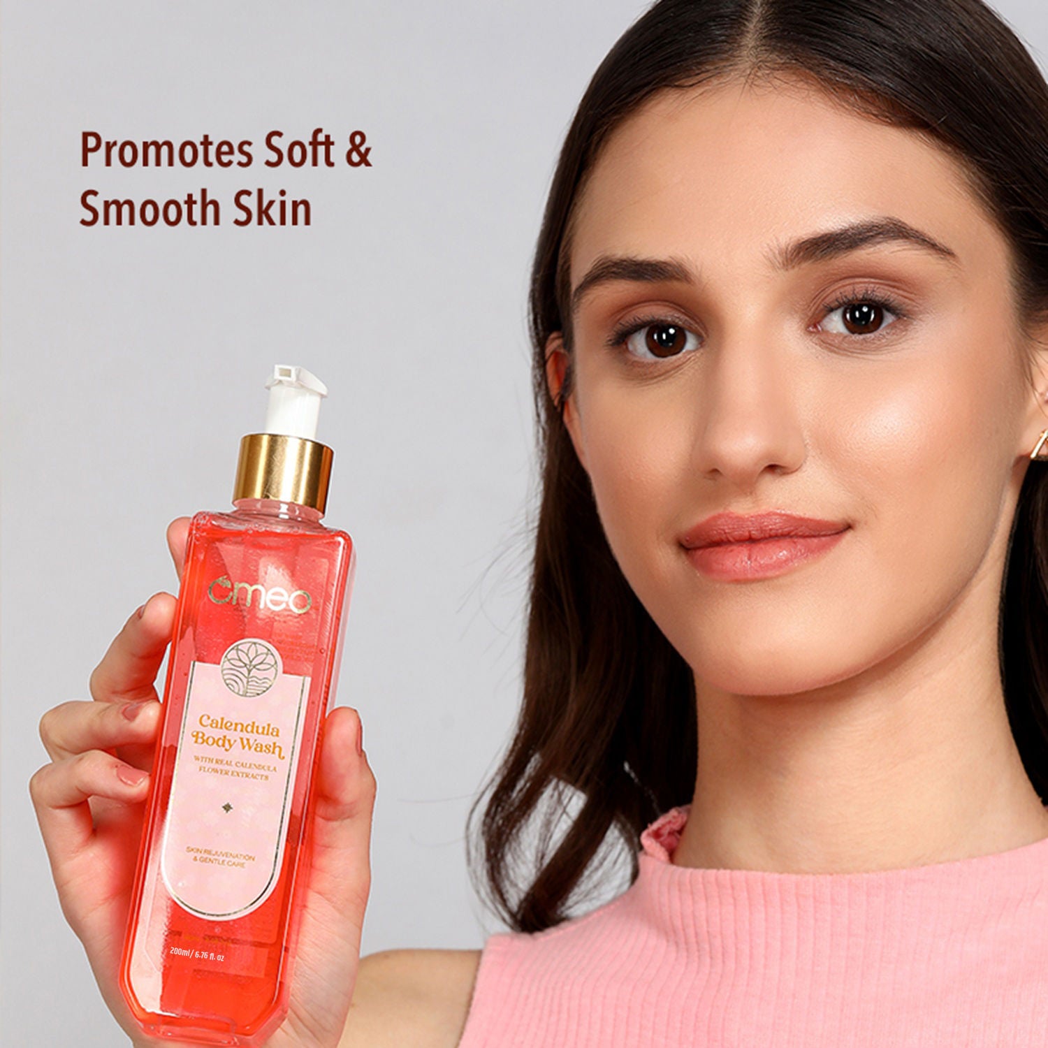 Calendula Body Wash Skin Friendly Ph, Gentle Cleansing, Soft Nourshing Body Wash