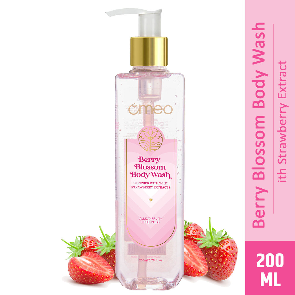Berry Blossom Body Wash - Skin Friendly Ph, Gentle Cleansing, Soft Nourshing Body Wash