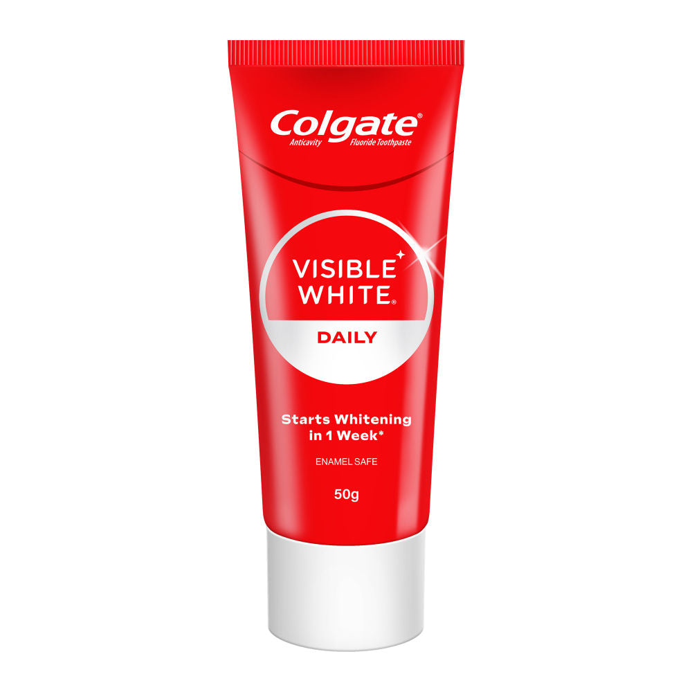 Visible White Toothpaste Teeth Whitening Starts in 1 week Safe on Enamel, Stain Removal