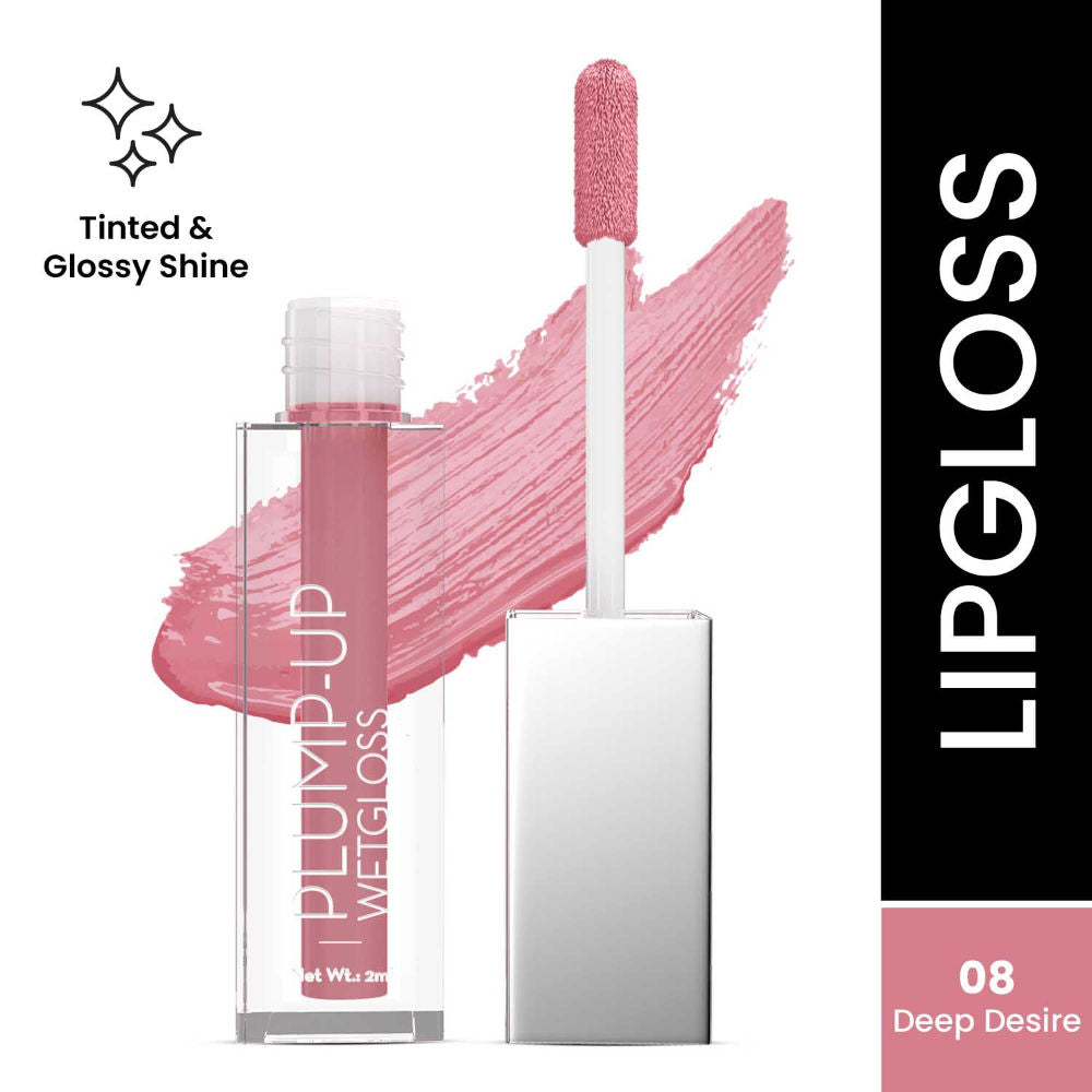 Plump Up Wet Lip Gloss For Glossy And Fuller Lips - 8 Deep Desire