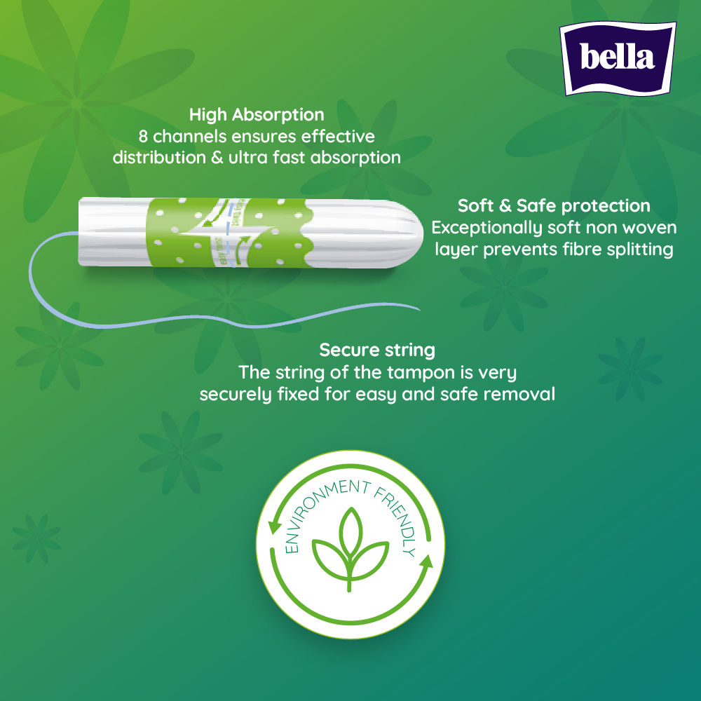 Tampon Super for Women, High Absorption, Very Heavy Flow, Comfort Fit, Leakproof