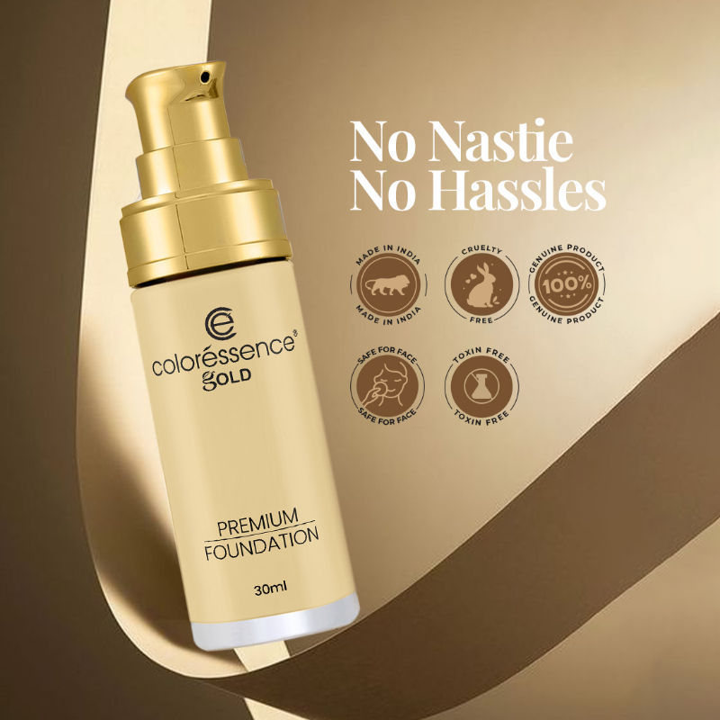 True Tone Premium Liquid Silicone Foundation Full Coverage Matte Finish