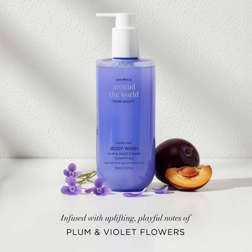 Miami Nights Hydrating Sulphate Free Shower Gel With Vitamin E