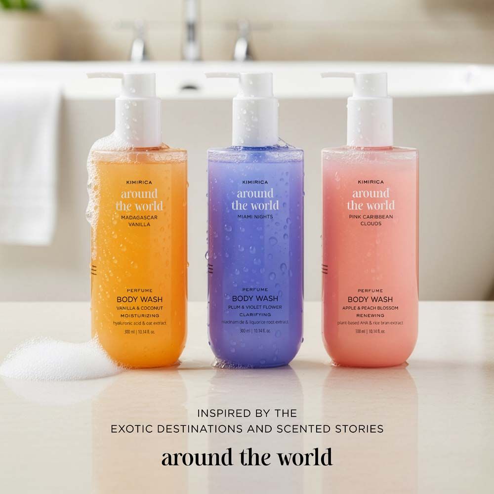 Miami Nights Hydrating Sulphate Free Shower Gel With Vitamin E