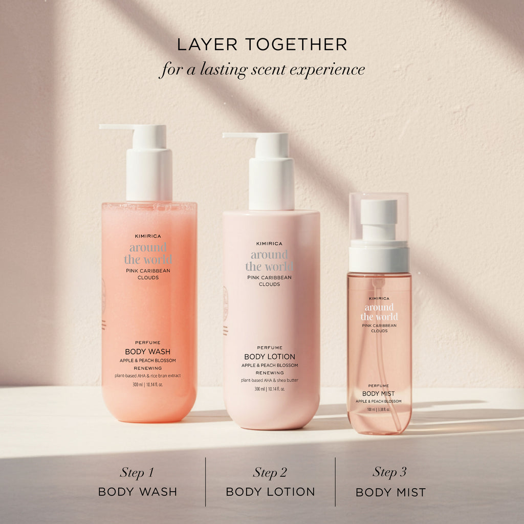 Pink Caribbean Refreshing Shower Gel With Nourishing Olive Oil