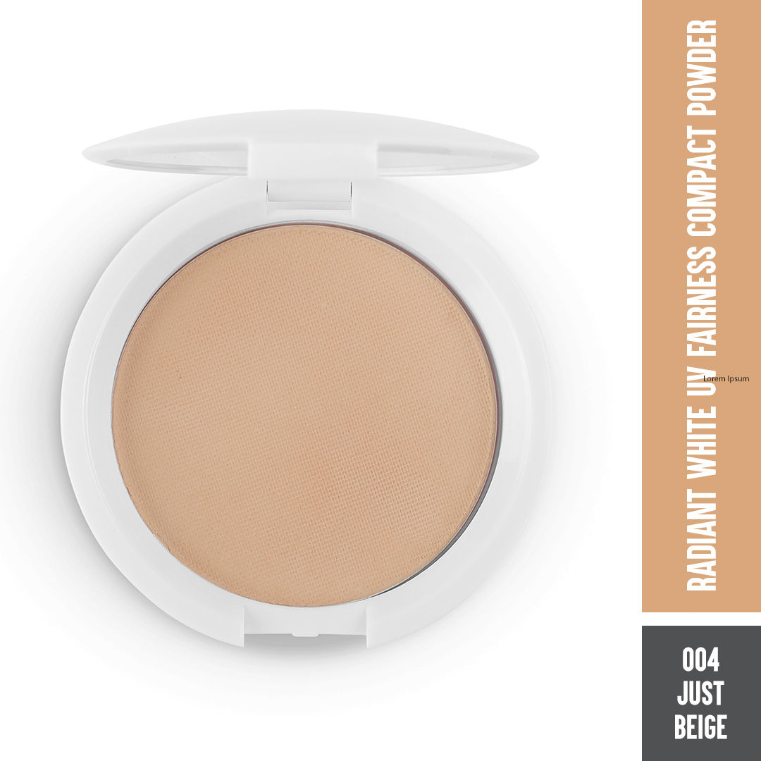 Radiant White UV Fairness Compact Powder - 004 Just Beige
