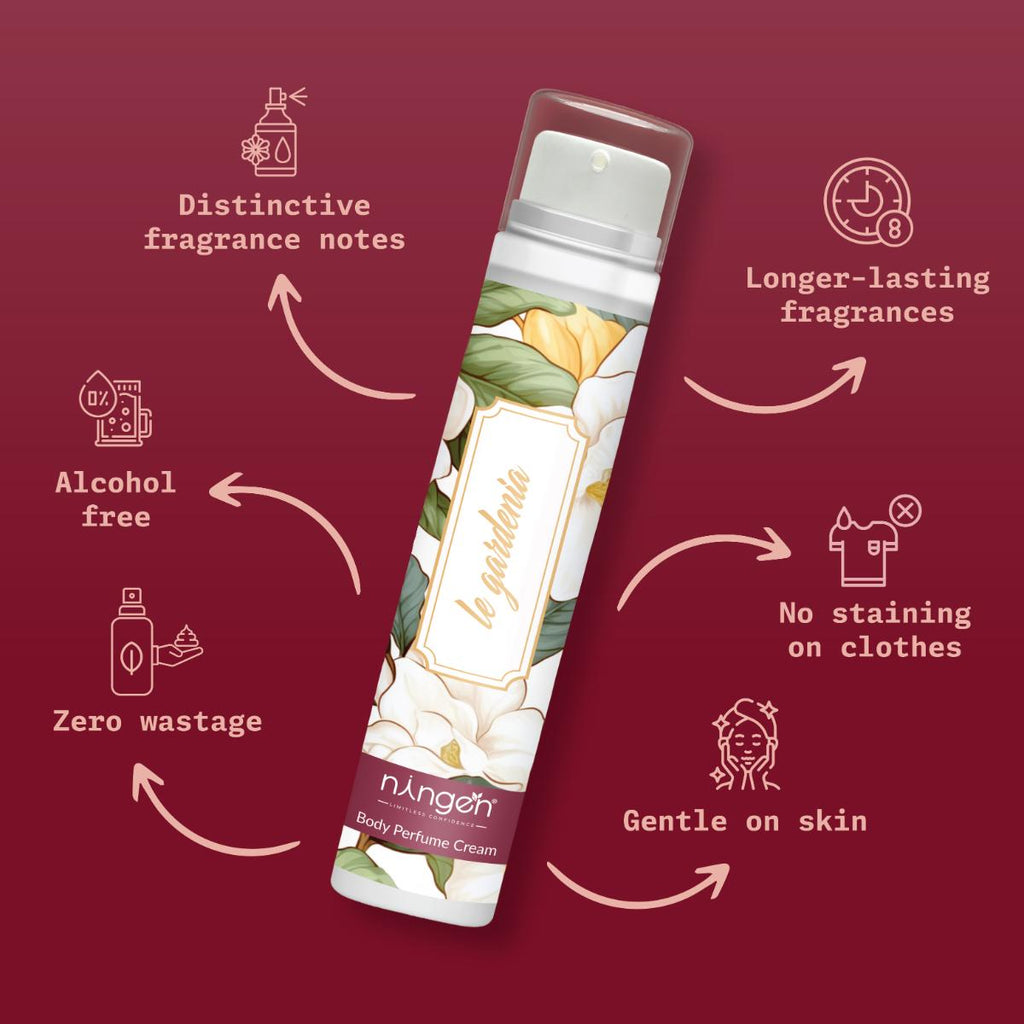 Le Gardenia Body Perfume Cream
