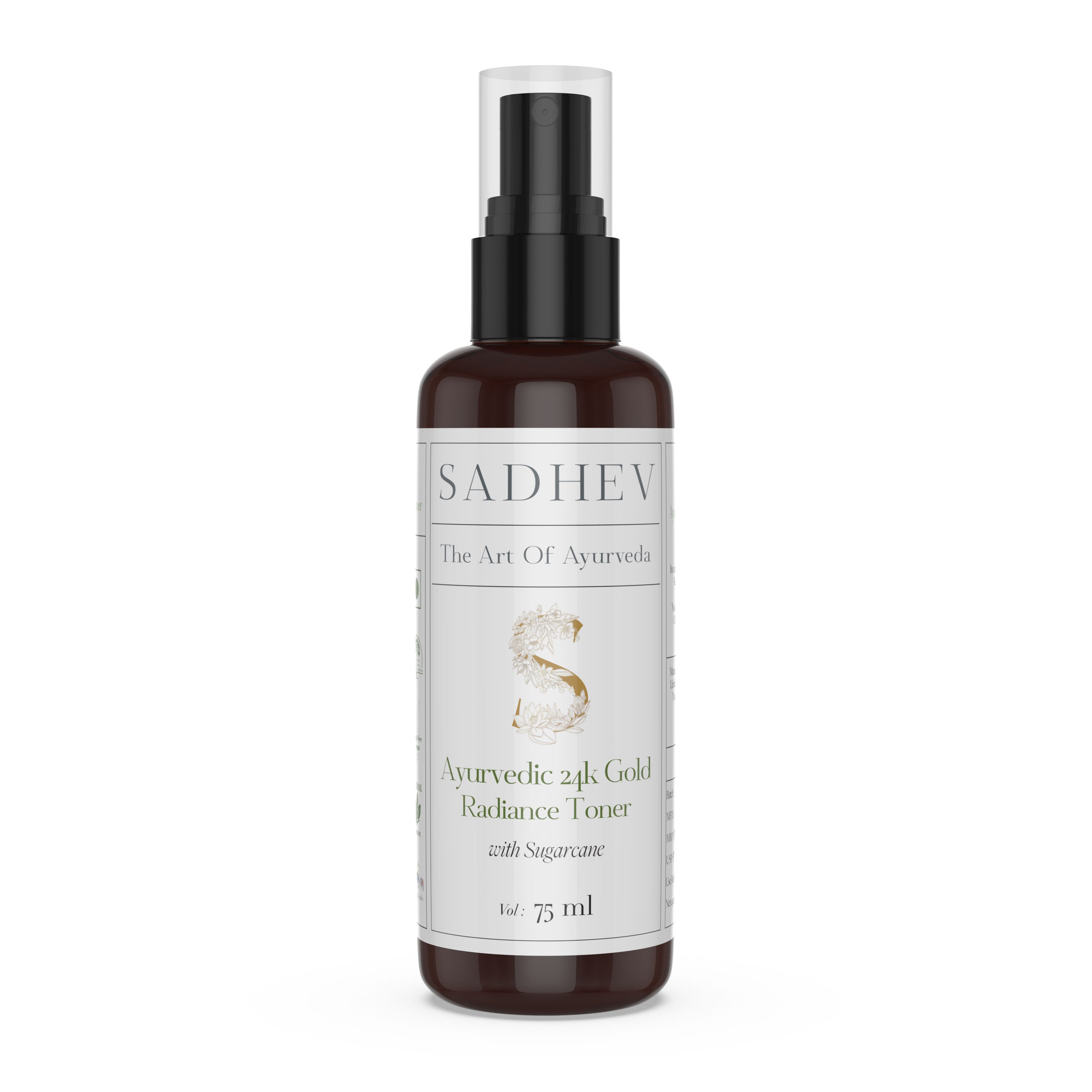 Ayurveda Ayurvedic Radiance Toner with Swarna Bhasma & Sugarcane