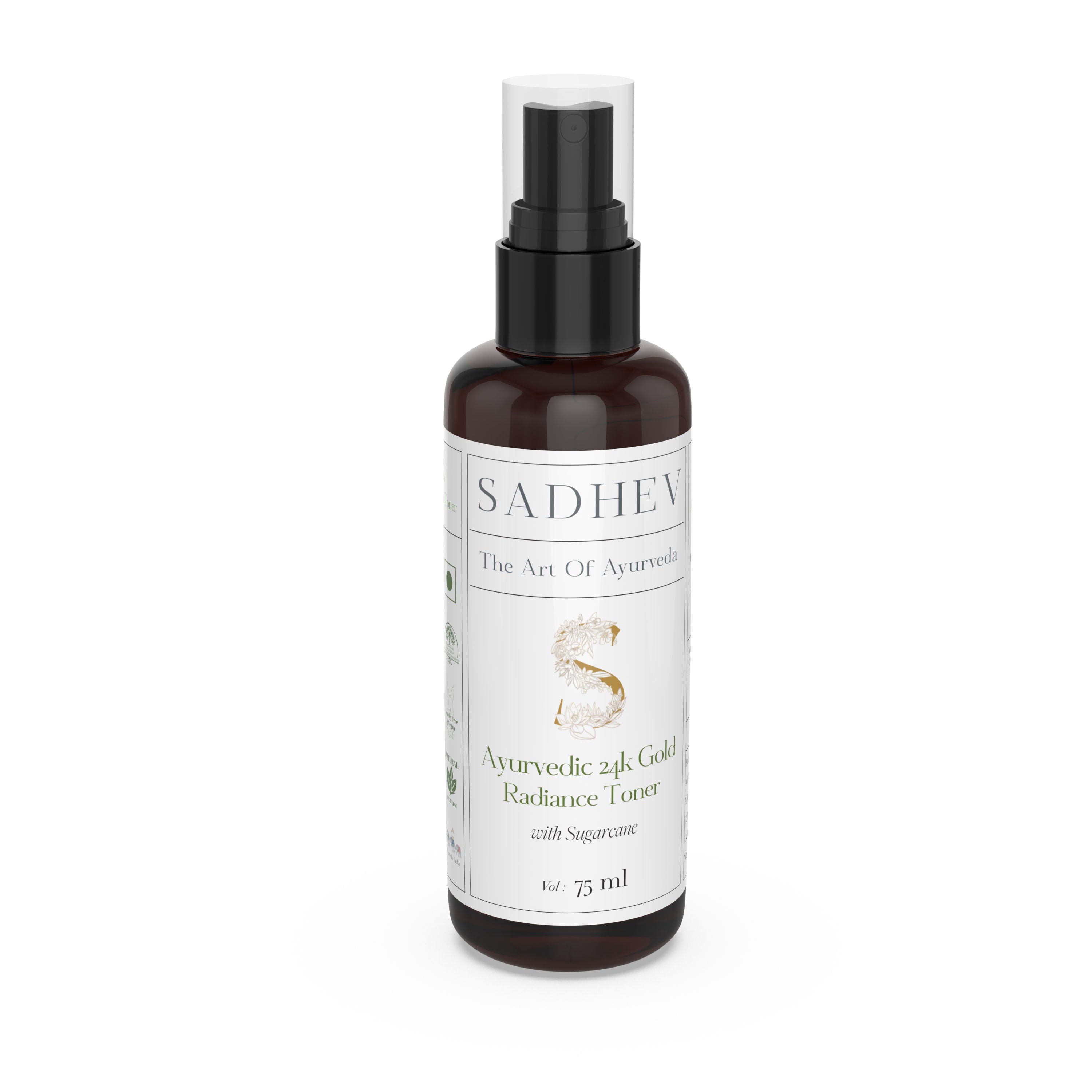 Ayurveda Ayurvedic Radiance Toner with Swarna Bhasma & Sugarcane