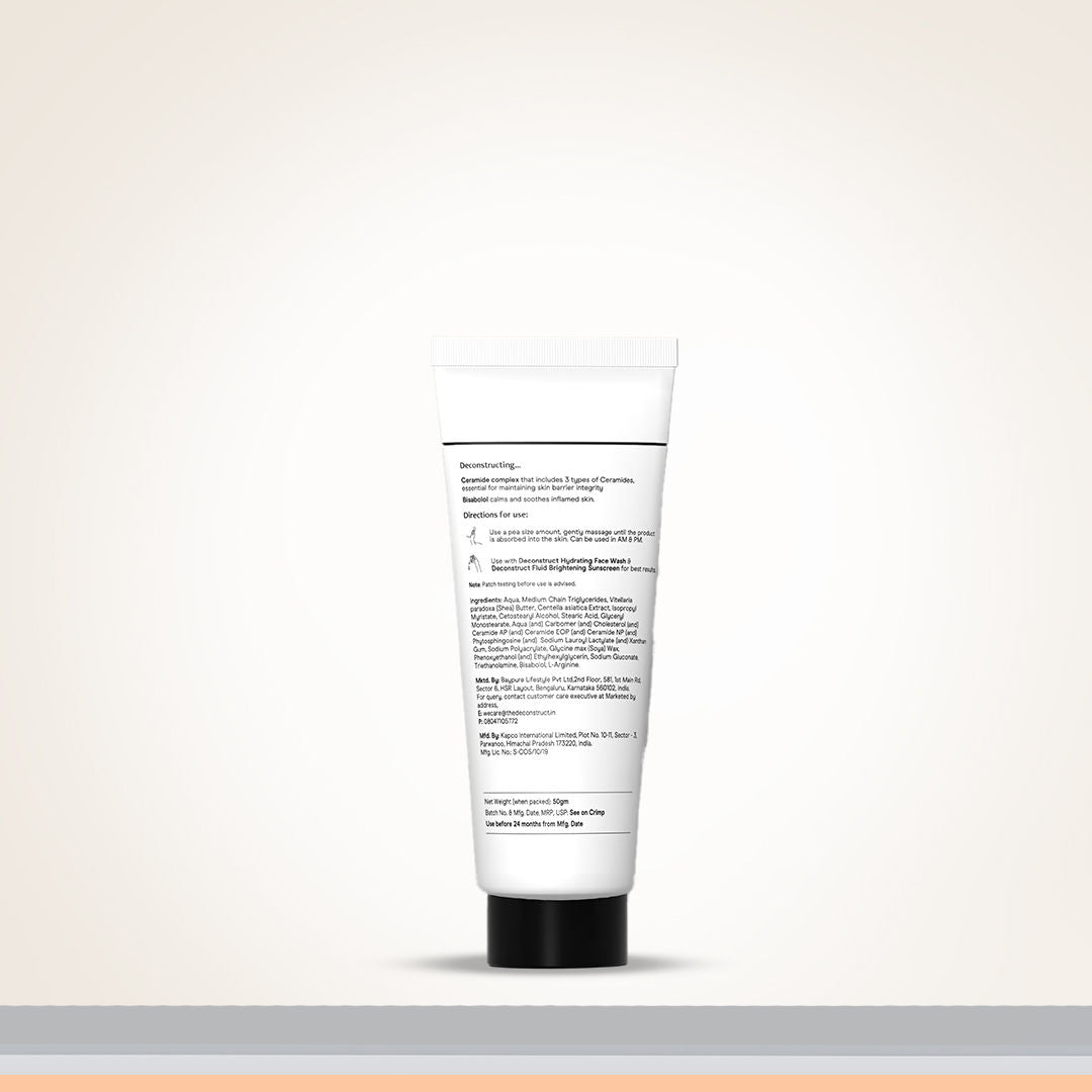 Skin Soothe Moisturizer, 1% Ceramide + 0.2% Bisabolol, Hydrates & Calms Skin