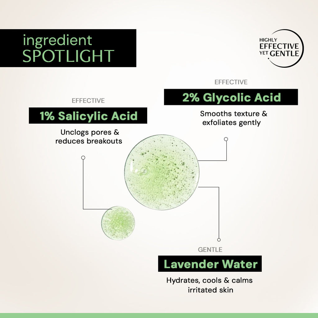 Salicylic Acid Body Wash, Clears Body Acne & Smooths Skin