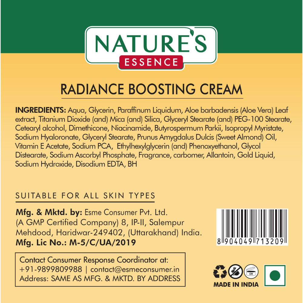 Facialist Radiance Boosting Cream with 24K Liquid Gold