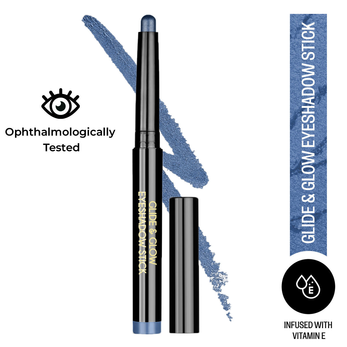 Glide & Glow Eyeshadow Stick - Blue Thunder