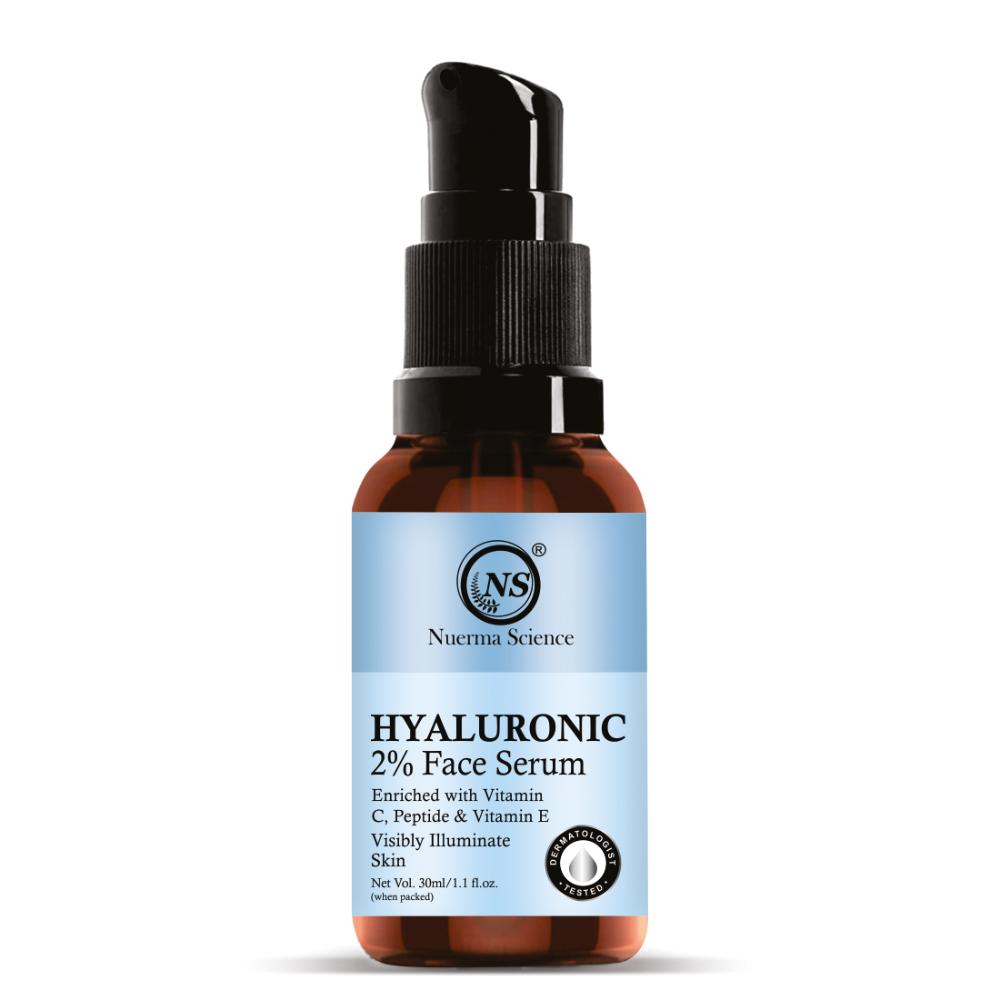 Hyaluronic Acid Face Serum enriched Vitamin C & Vitamin E for Hydrating Skin