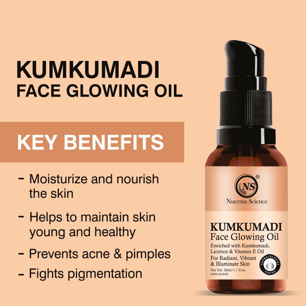 Kumkumadi Skin Admirable Face Glowing Oil For Radiant & illuminating Skin