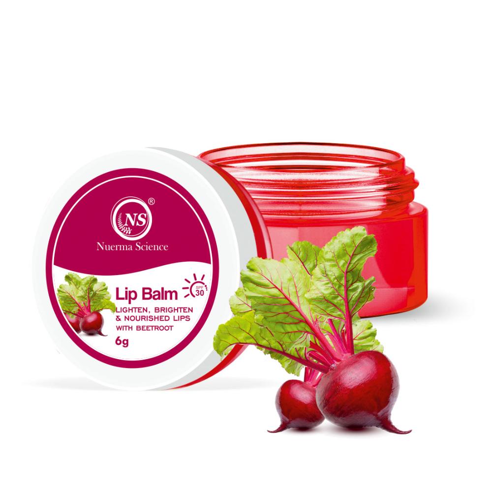 Beetroot Lip Gloss Balm with SPF 30 - Repair Dry, Chapped & Damaged Lips