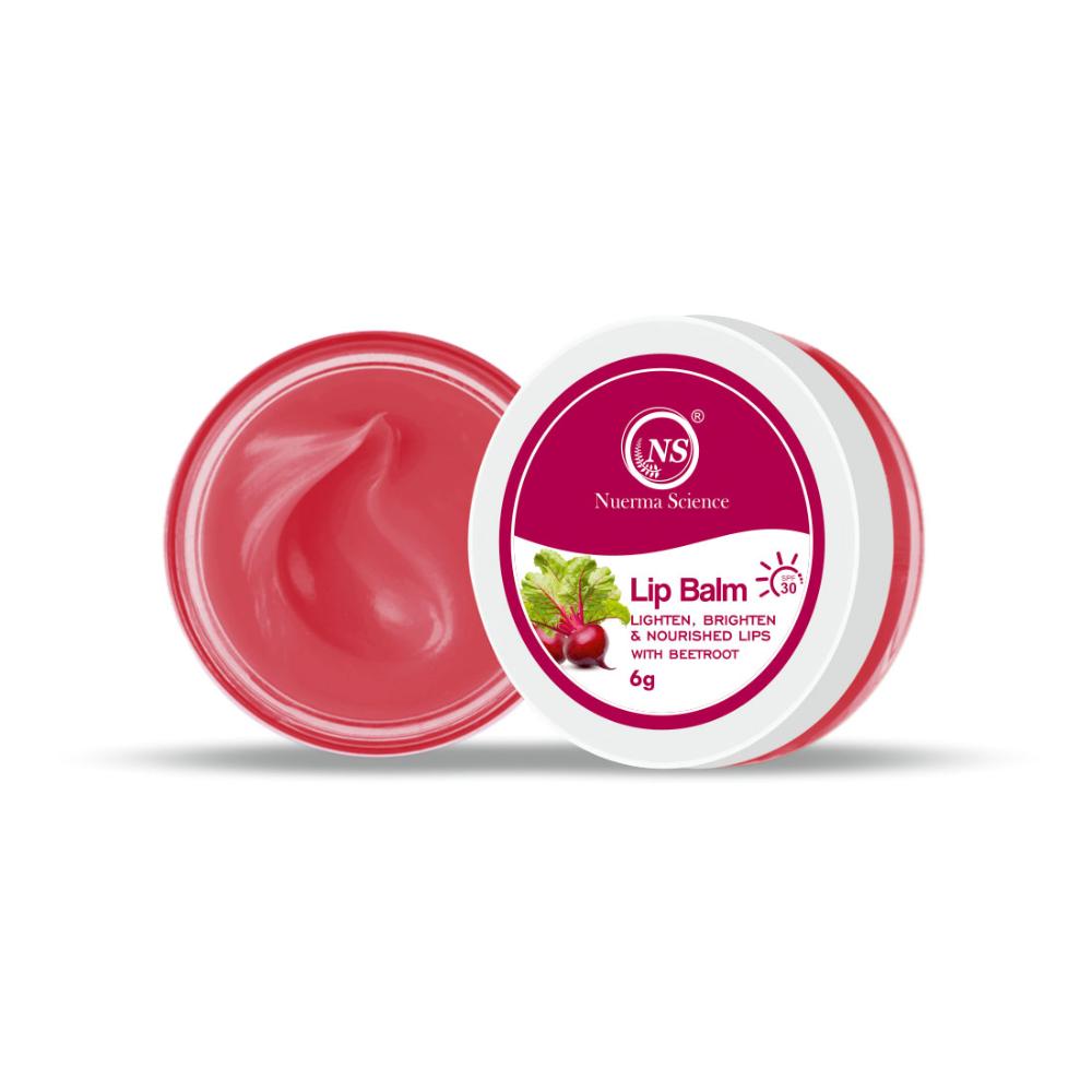 Beetroot Lip Gloss Balm with SPF 30 - Repair Dry, Chapped & Damaged Lips