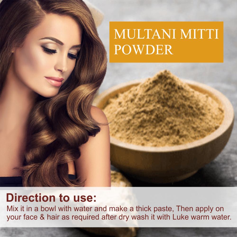 Multani Mitti Powder Skin & Hair Care Treats Tanning & Pigmentation