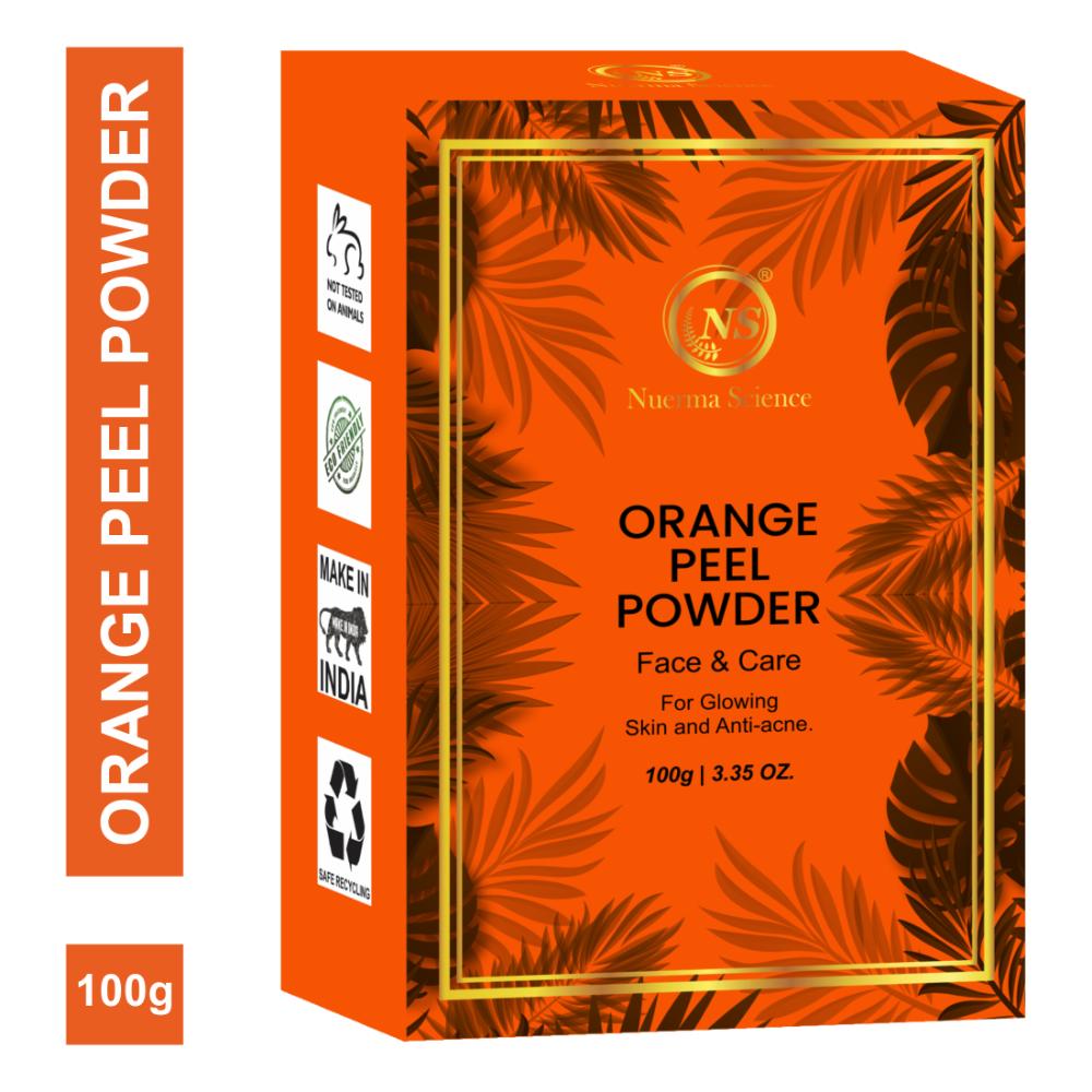 Orange Peel Powder for Skin Lighten, Pigmentation Control & Hydrates Skin