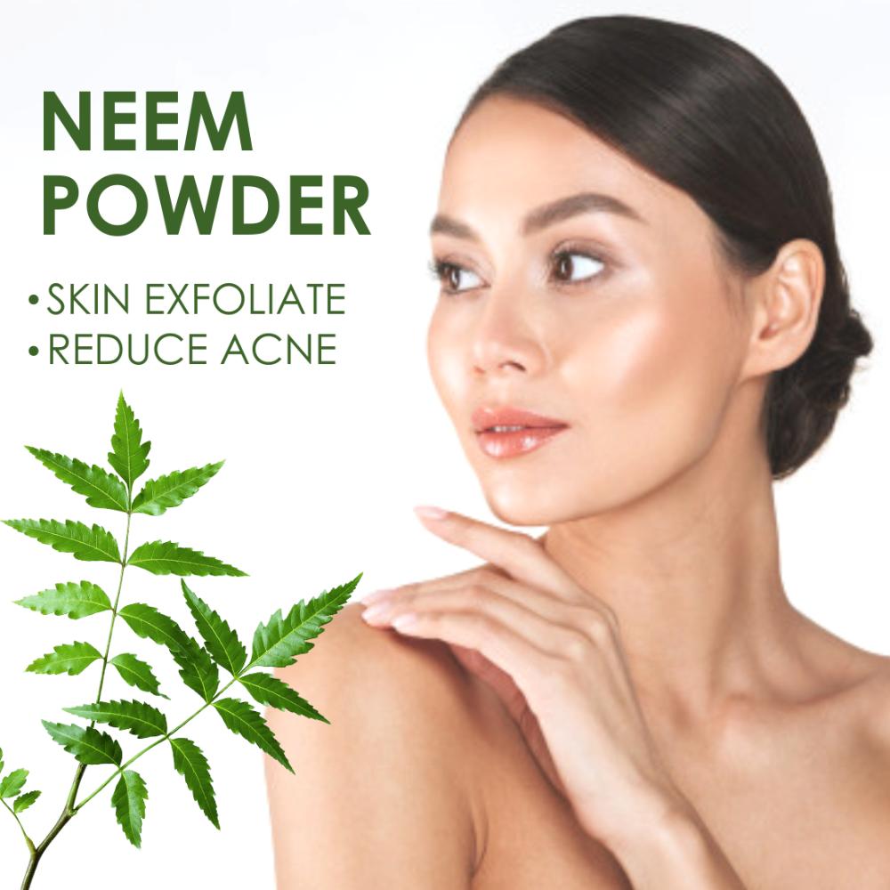 Neem Powder for Face Pack, Anti Acne and Itchiness Control
