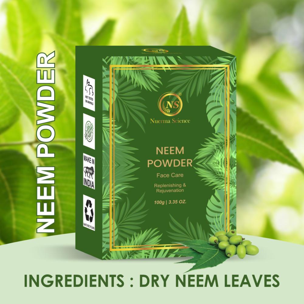 Neem Powder for Face Pack, Anti Acne and Itchiness Control