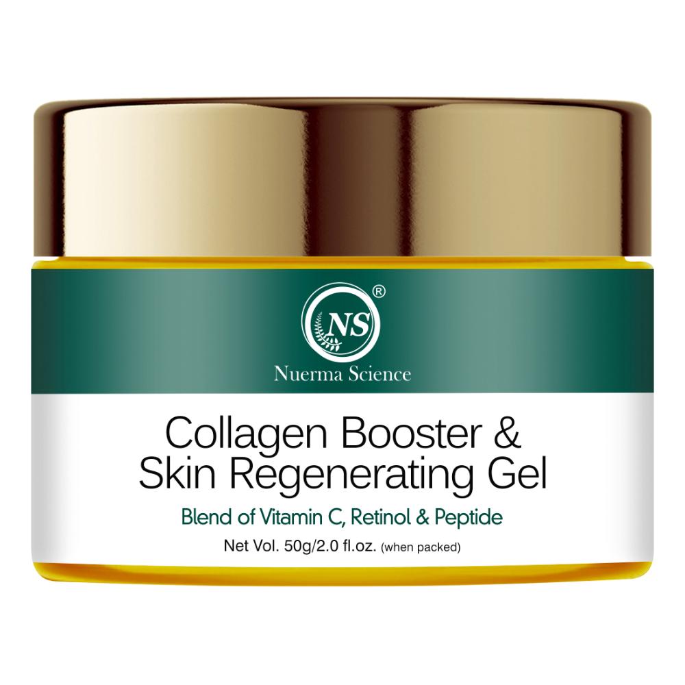 Collagen Booster & Skin Regenerating Gel with Vitamin C, Retinol & Peptide